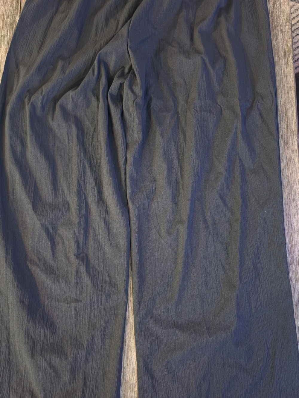 Women's Classic Black Wide-Leg Pants Size 3XL